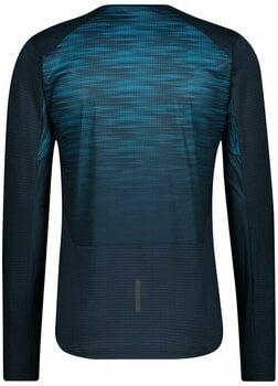 Running t-shirt with long sleeves Scott Shirt Trail Run Midnight Blue/Atlantic Blue M Running t-shirt with long sleeves - 2