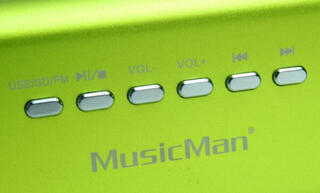 Altavoces portátiles Technaxx MusicMan Altavoces portátiles Verde - 1