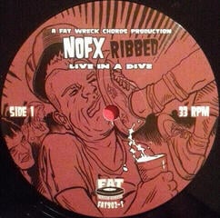 LP platňa NOFX - Ribbed - Live In A Dive (LP) - 2