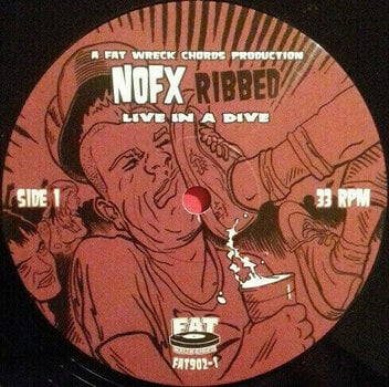 Vinyylilevy NOFX - Ribbed - Live In A Dive (LP) - 2