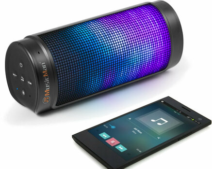 portable Speaker Technaxx LED Light MusicMan - 2