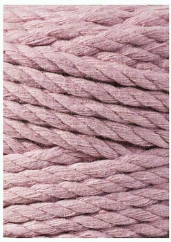 юта Bobbiny 3PLY Macrame Rope 5 mm Dusty Pink - 2