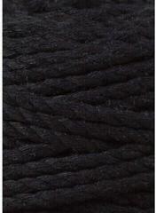 Șnur  Bobbiny 3PLY Macramé Rope 5 mm 100 m Black Șnur  - 1