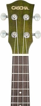 Sopránové ukulele Cascha HH 2265 Premium Sopránové ukulele Zelená - 6
