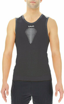 Laufunterhemd UYN Marathon Ow Sleeveless Black L/XL Laufunterhemd - 2