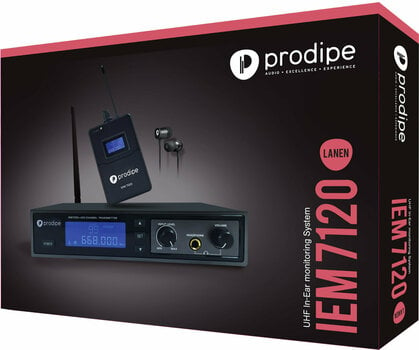 Wireless In Ear Monitoring Prodipe IEM 7120 B: 626-668 MHz - 7