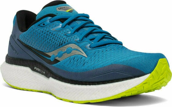 Saucony Triumph 18 Men's Road Running Shoes Cobalt/Storm 