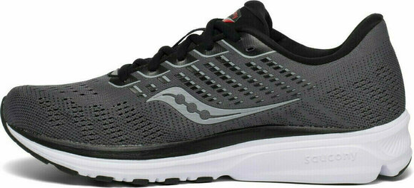 Pantofi de alergare pe șosea Saucony Ride 13 Cărbune/Roșu 43 Pantofi de alergare pe șosea - 2