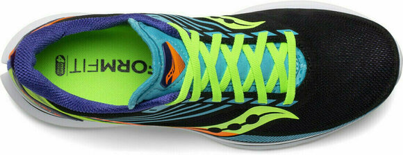 Road running shoes Saucony Kinvara 12 Future Neon 40,5 Road running shoes - 3