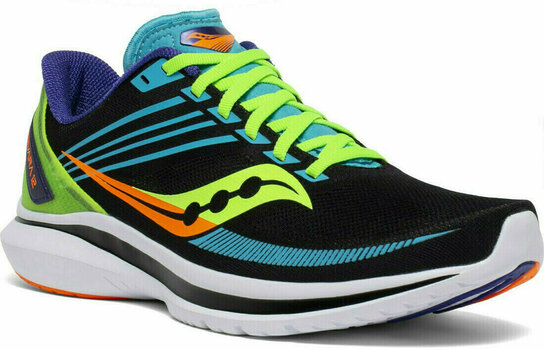 Road running shoes Saucony Kinvara 12 Future Neon 46 Road running shoes - 5