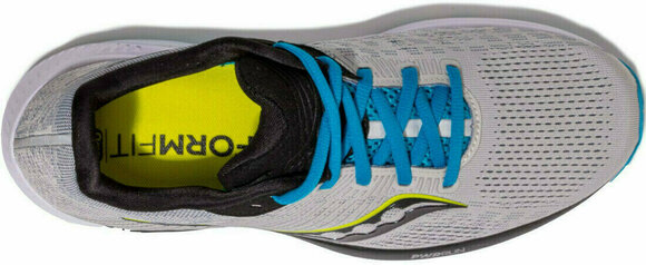 Road running shoes Saucony Guide 14 Alloy/Cobalt 40,5 Road running shoes - 3