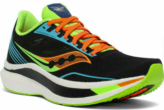 Road running shoes Saucony Endorphin Pro Future Neon 41 Road running shoes - 5