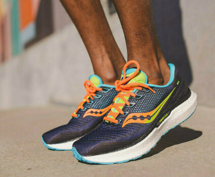Road running shoes Saucony Triumph 18 Future Blue 41 Road running shoes - 6