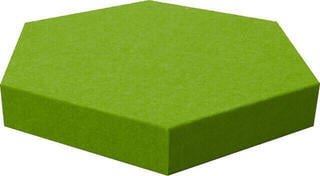 Absorbent foam panel Mega Acoustic HEXAPET GP12 Green Absorbent foam panel - 1
