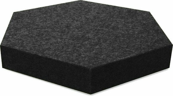 Absorbent foam panel Mega Acoustic HEXAPET GP04 Graphite - 2