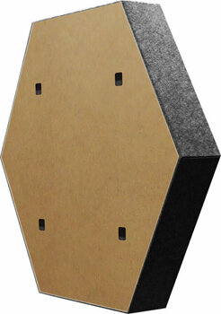 Absorbent Schaumstoffplatte Mega Acoustic HEXAPET GP09 Black - 3