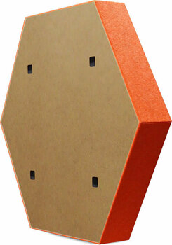 Pannello in schiuma assorbente Mega Acoustic HEXAPET GP06 Orange - 3