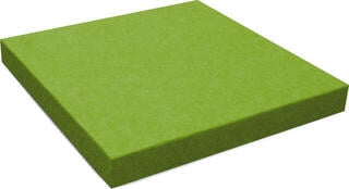 Absorbent Schaumstoffplatte Mega Acoustic SQPET GP12 Green Absorbent Schaumstoffplatte - 1