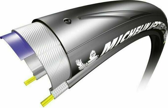 Cauciuc Michelin Power Endurance 29/28" (622 mm) Negru 25.0 Cauciuc - 2