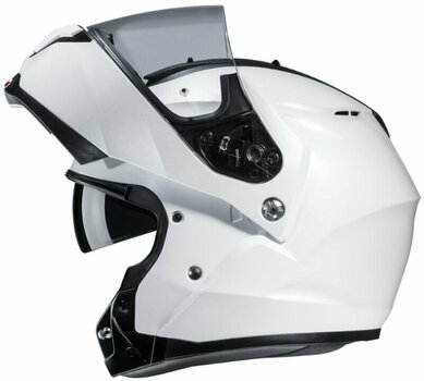 Helmet HJC C91 Metal Pearl White L Helmet - 2