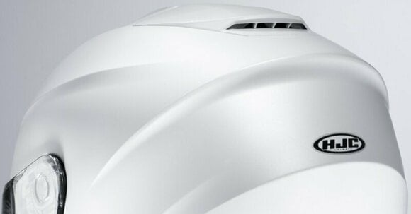 Casca HJC i30 Semi Flat Pearl White XL Casca - 6