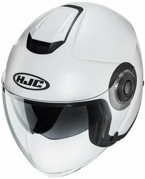 Helmet HJC i40 Semi Flat White M Helmet - 3