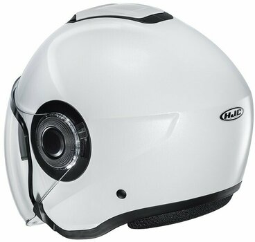 Helmet HJC i40 Semi Flat White 2XL Helmet - 4