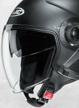 Helmet HJC i40 Solid Black M Helmet - 7