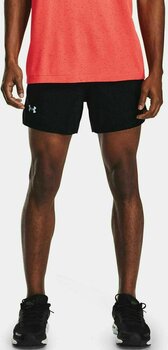 Pantalones cortos para correr Under Armour UA Launch SW 5'' Black/Black/Reflective S Pantalones cortos para correr - 5