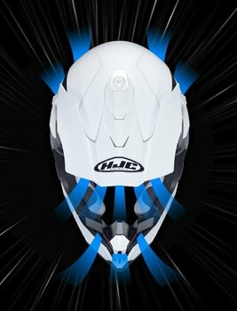 Helm HJC i40 Unova MC24SF XL Helm - 7