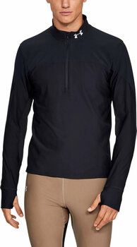 Running sweatshirt Under Armour UA Qualifier Run 2.0 1/2 Zip Black-Reflective XL Running sweatshirt - 2