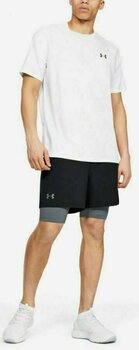 Lühikesed jooksupüksid Under Armour Qualifier 2-in-1 Mens Shorts Black/Pitch Gray/Pitch Gray S - 3