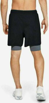 Lühikesed jooksupüksid Under Armour Qualifier 2-in-1 Mens Shorts Black/Pitch Gray/Pitch Gray S - 6