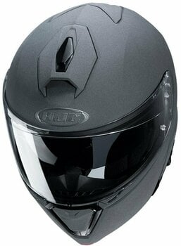 Helm HJC i90 Solid Stone Grey XS Helm - 2