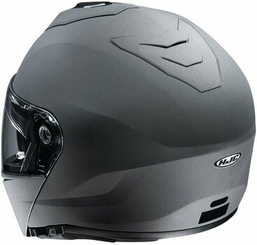 Helmet HJC i90 Solid Stone Grey XS Helmet - 3
