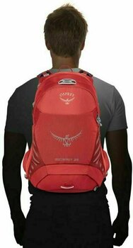 Cycling backpack and accessories Osprey Escapist Cayenne Red Backpack - 4