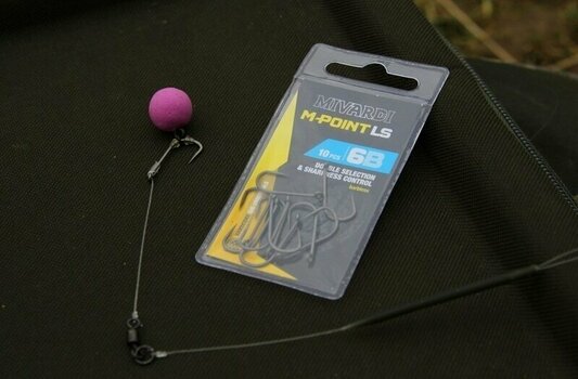 Кука Mivardi M-Point LS Barbless 10 pcs # 8 - 5