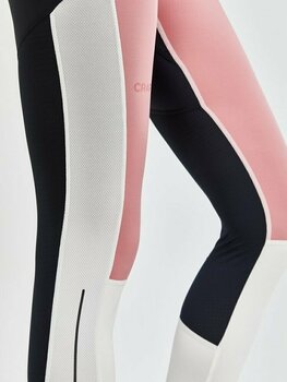 Calças/leggings de corrida Craft PRO Hypervent Tights Coral/Black XS Calças/leggings de corrida - 4