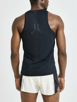 Varrukateta jooksusärgid Craft PRO Hypervent Singlet M Black S - 3