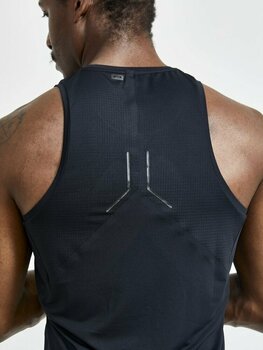 Varrukateta jooksusärgid Craft PRO Hypervent Singlet M Black S - 4