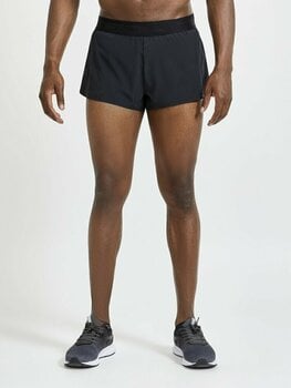 Running shorts Craft PRO Hypervent Split Shorts Black 2XL Running shorts - 2