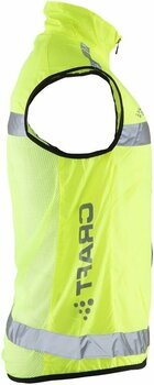 Kurtka do biegania Craft Visibility Vest Yellow XL Kurtka do biegania - 4