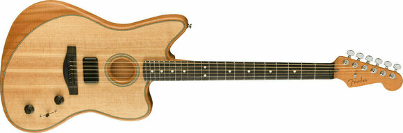 Gitara elektroakustyczna Fender American Acoustasonic Jazzmaster Natural - 4