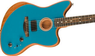 Speciali akustinė-elektrinė gitara Fender American Acoustasonic Jazzmaster Ocean Turquoise Speciali akustinė-elektrinė gitara - 2