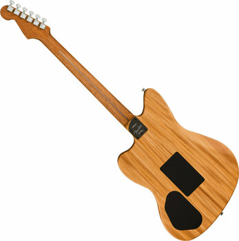 Speciell akustisk-elektrisk gitarr Fender American Acoustasonic Jazzmaster Tungsten - 2