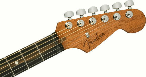 Speciell akustisk-elektrisk gitarr Fender American Acoustasonic Jazzmaster Tungsten - 6