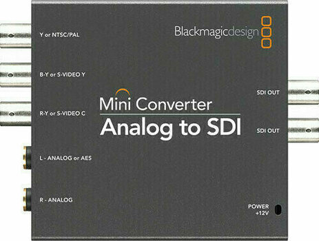 Video-Konverter Blackmagic Design Mini Converter Analog to SDI 2 - 2