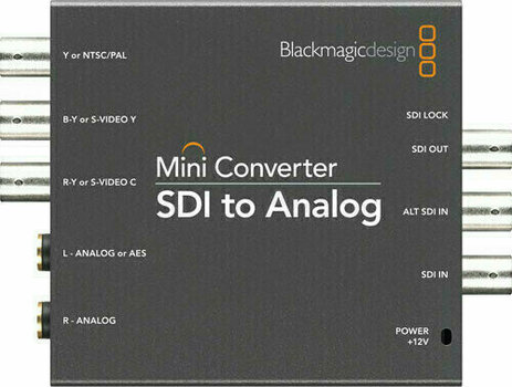 Convertisseur vidéo Blackmagic Design Mini Converter SDI to Analog Convertisseur vidéo - 2