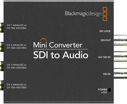 Convertor video Blackmagic Design Mini Converter SDI to Audio - 2