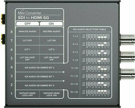 Video prevodník Blackmagic Design Mini Converter SDI to HDMI 6G - 3